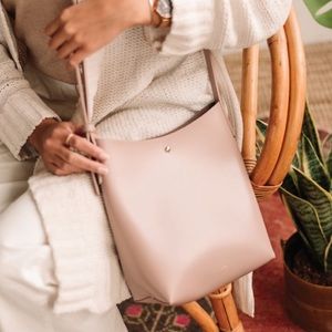 Samara Nude Crossbody Bag